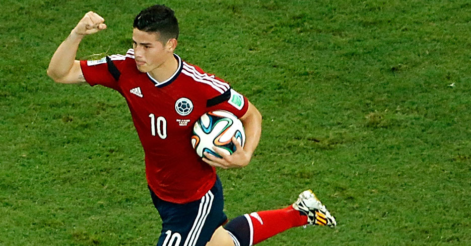 James Rodríguez celebró sus 23 años