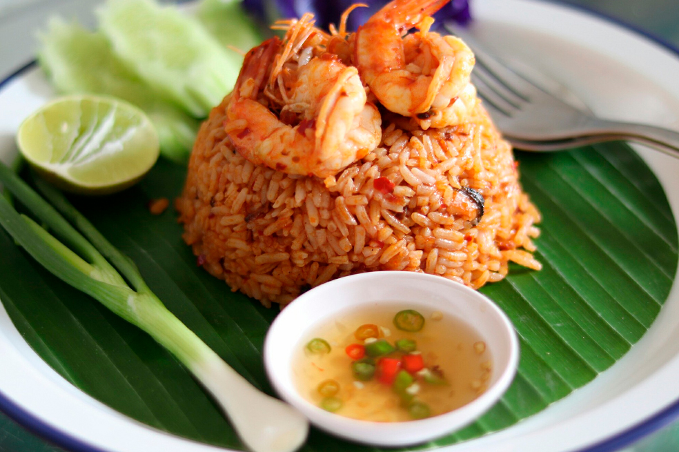 Cómo hacer arroz con camarones en 5 pasos