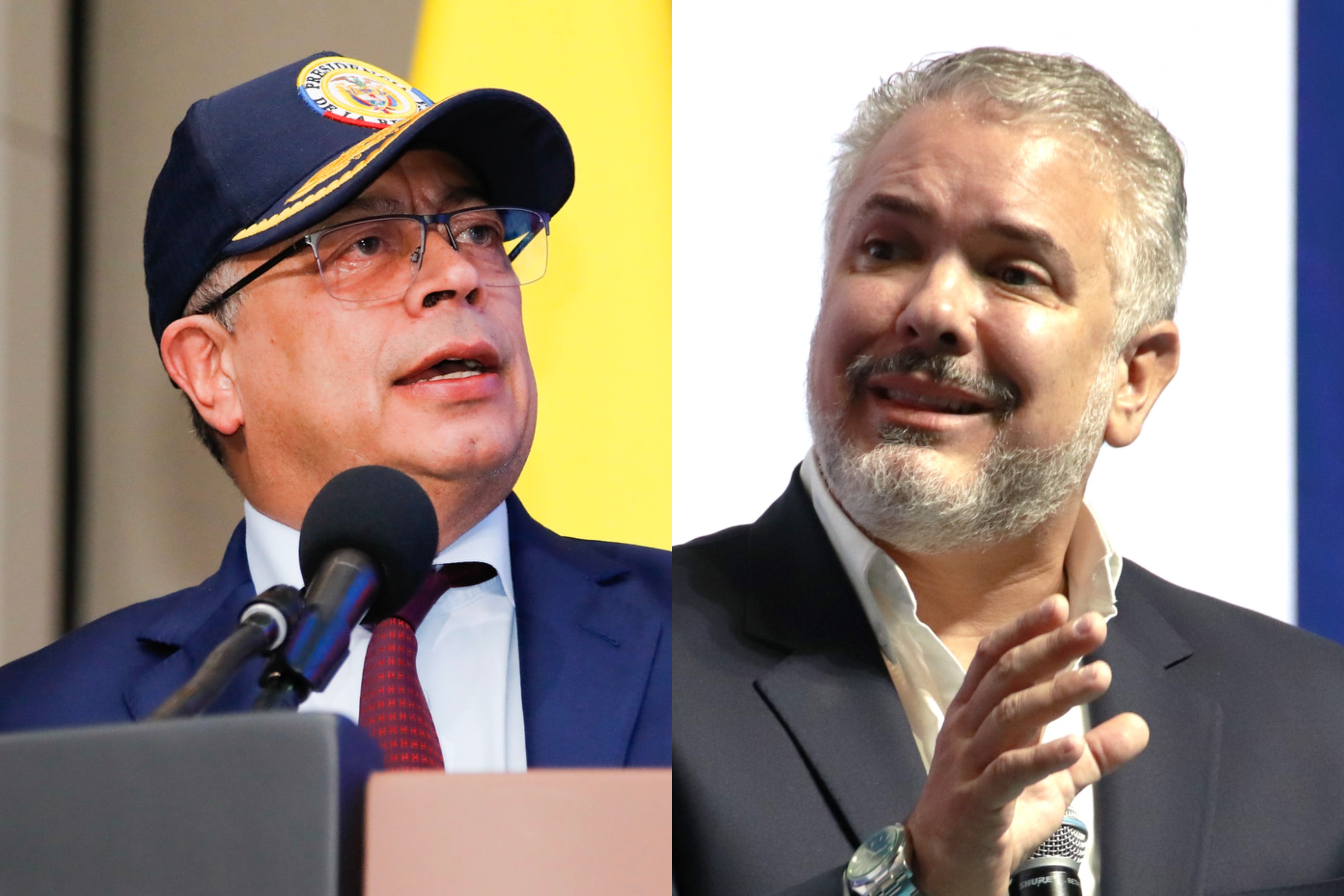 Presidente Petro y expresidente Duque chocan por Venezuela