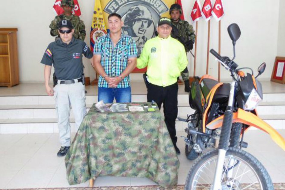 Capturan a cabecilla del ELN en Antioquia