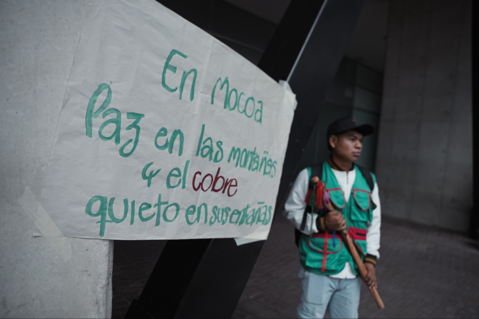 Su objetivo es resguardar ese territorio, donde hay importantes ecosistemas, pues allí se unen la Cordillera Oriental de los Andes y la planicie amazónica, albergando una gran diversidad de fauna y flora.