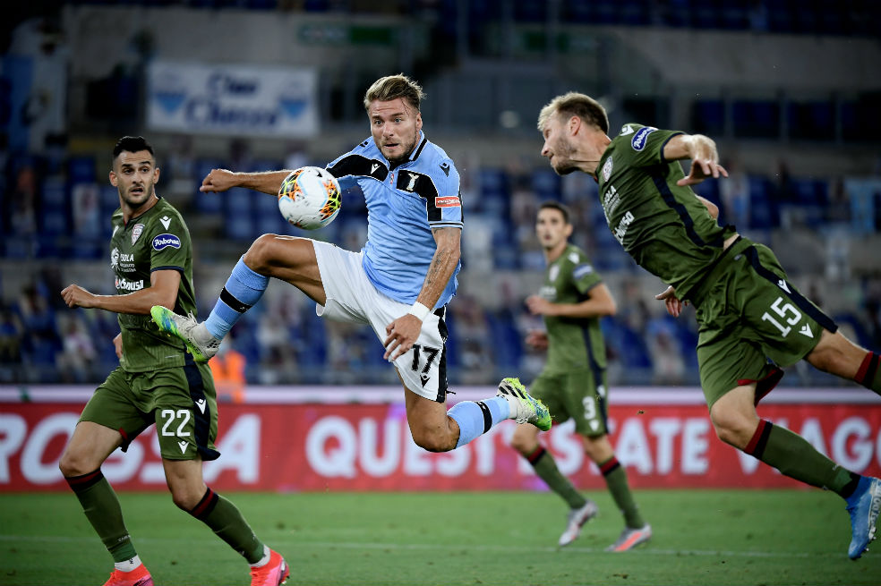 Immobile marcó y pone en aprietos a Cristiano Ronaldo en Italia