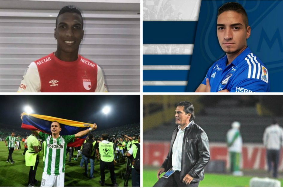 Principales novedades en los clubes de fútbol colombianos para 2017