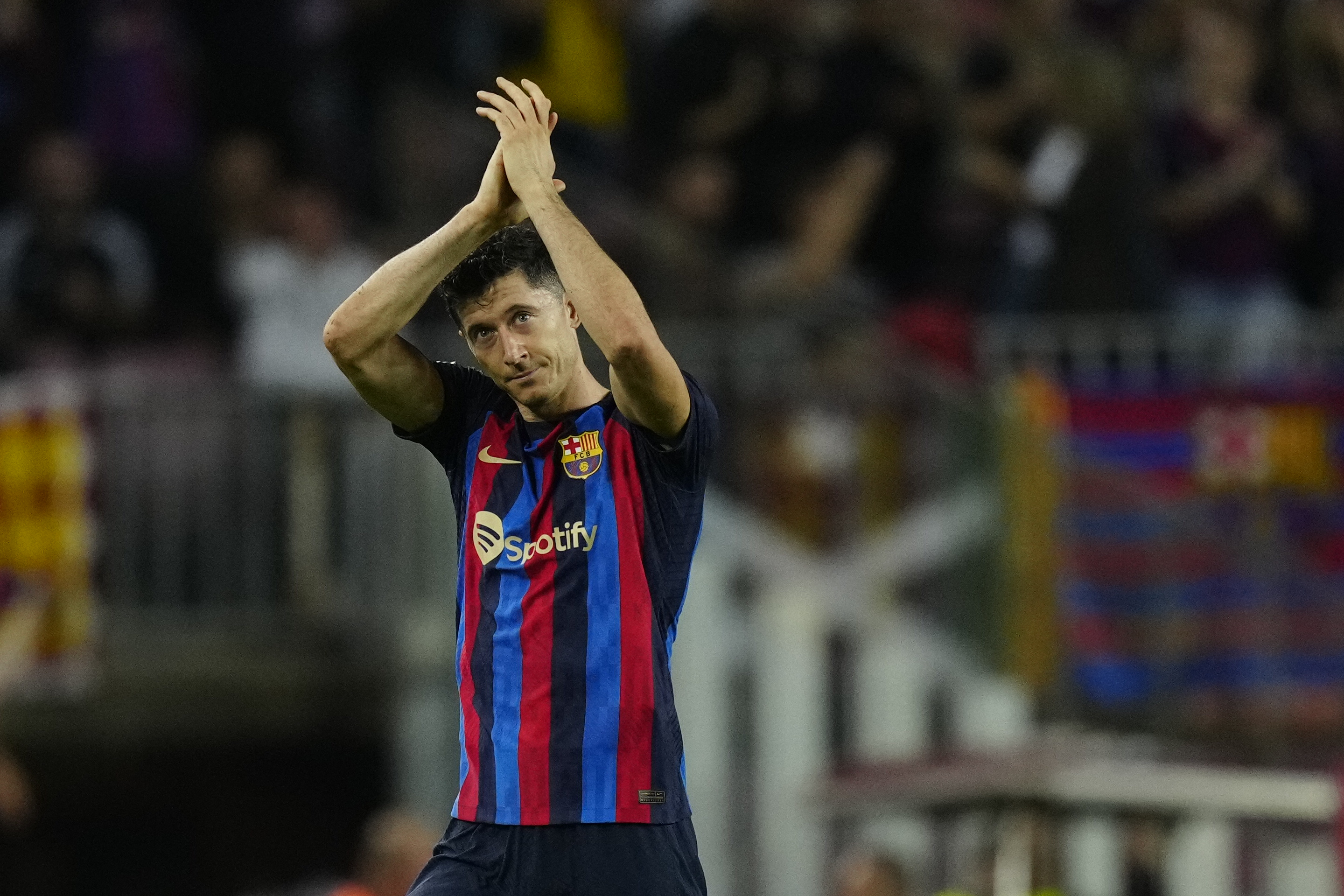 Lewandowski, figura de Barcelona en la victoria sobre Villarreal