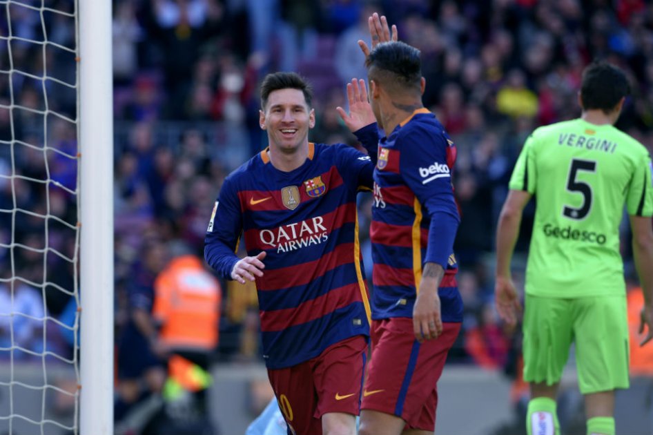 Barcelona golea al Getafe con un recital de Messi