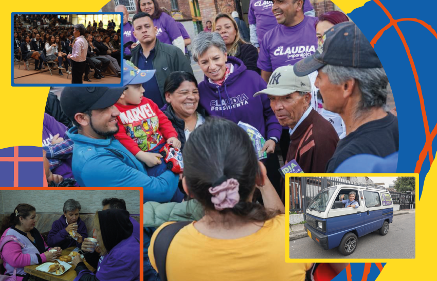 Un día con López en campaña: así recorrió Bogotá en “Filomena” convenciendo a los indecisos