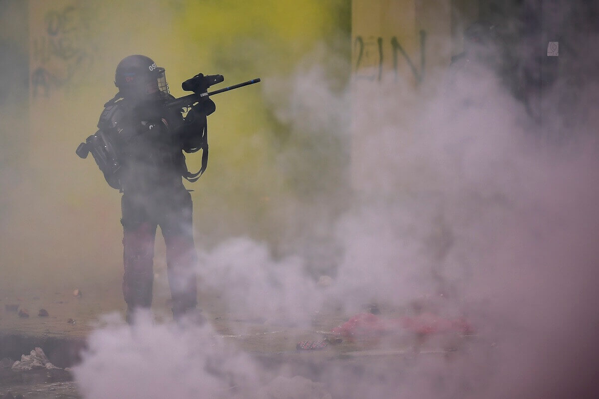 Los excesos de la Fuerza Pública en el paro nacional