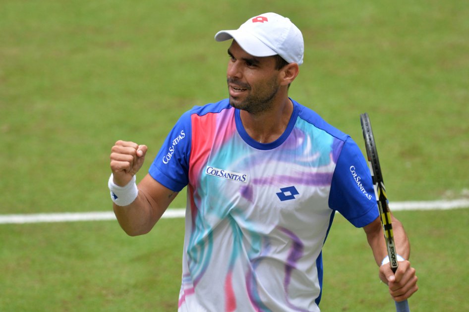 Alejandro Falla desafía a Federer en la final de Halle