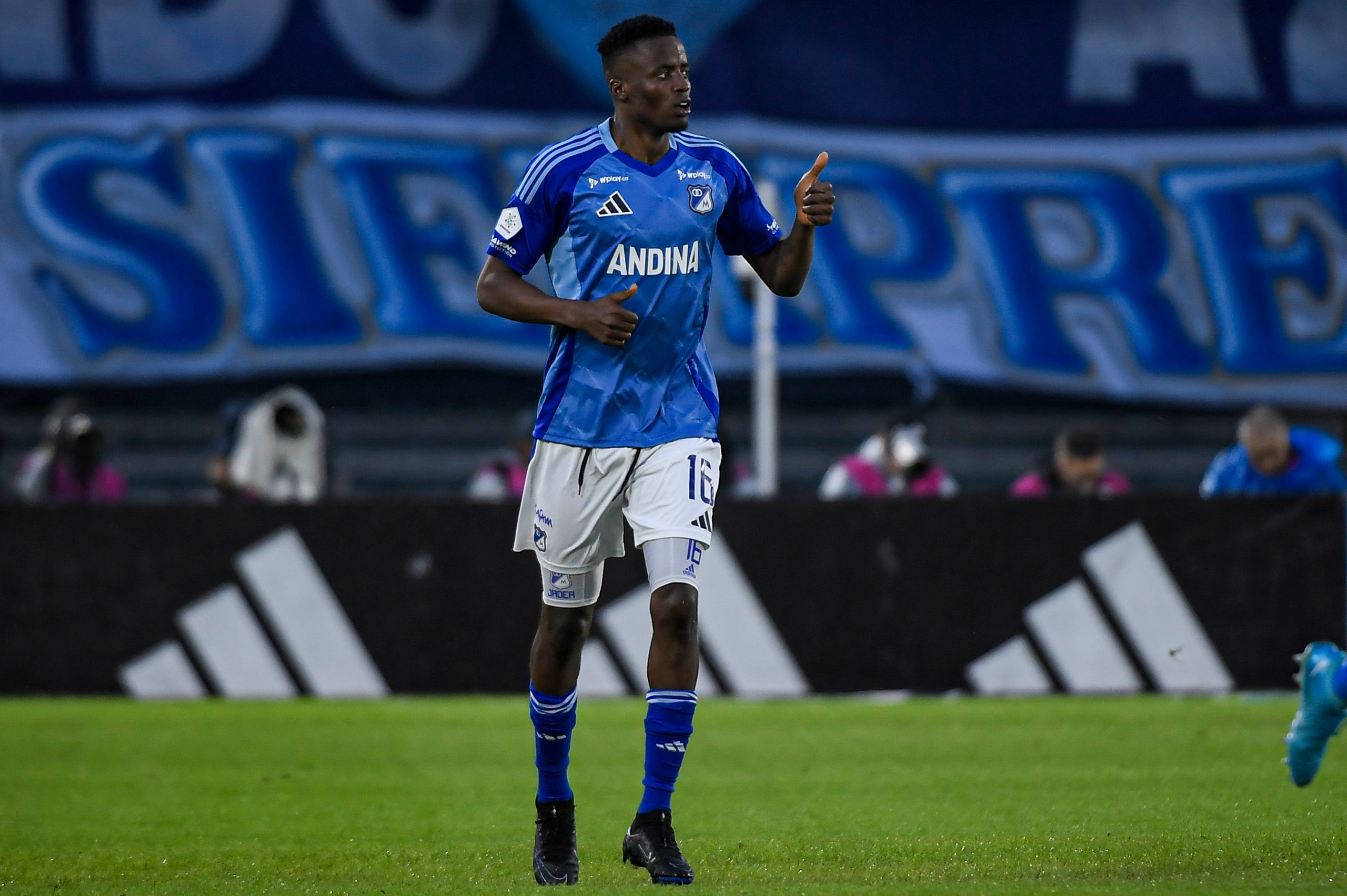 Jader Valencia anotó su segundo gol por la Liga BetPlay 2025-I.