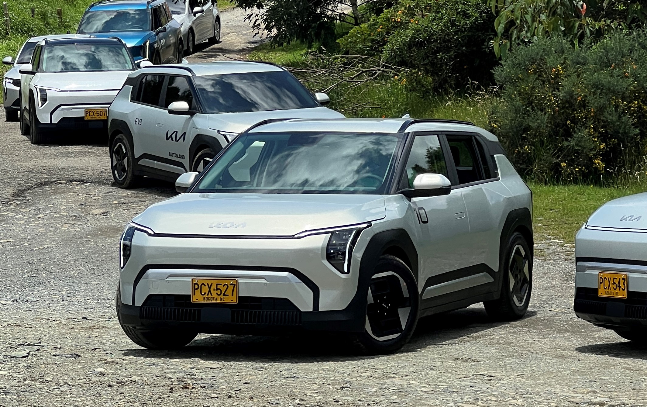Kia EV3 en Colombia.