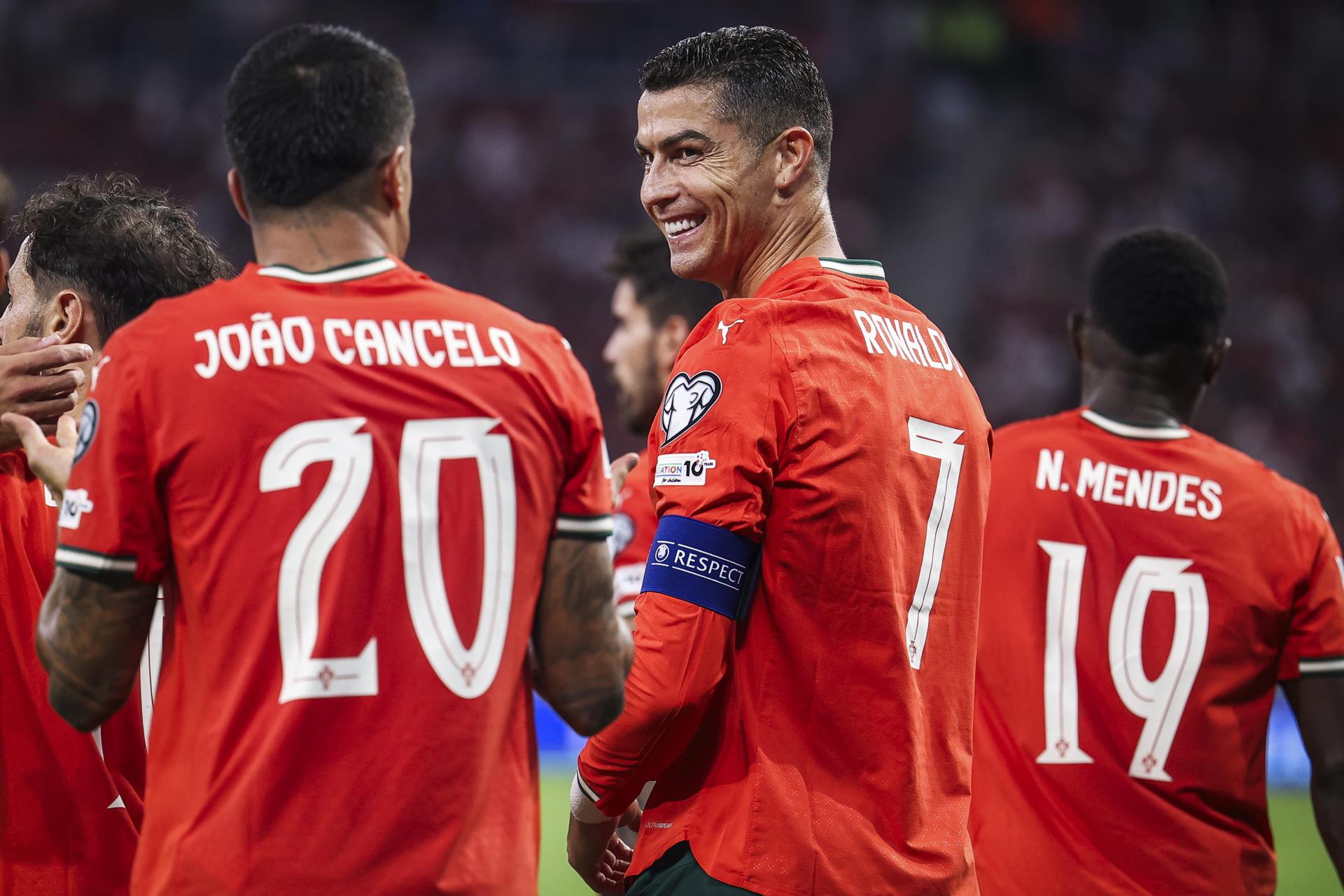 Cristiano Ronaldo consiguió un nuevo récord: así están las Eliminatorias en Europa