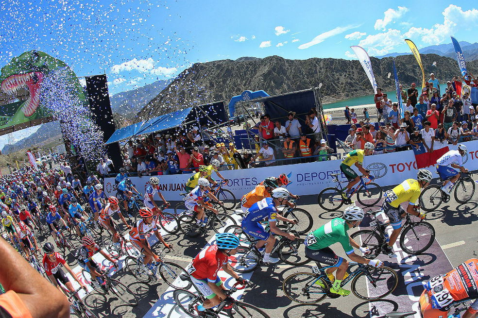 Román Villalobos se adjudicó la segunda etapa de la Vuelta a San Juan