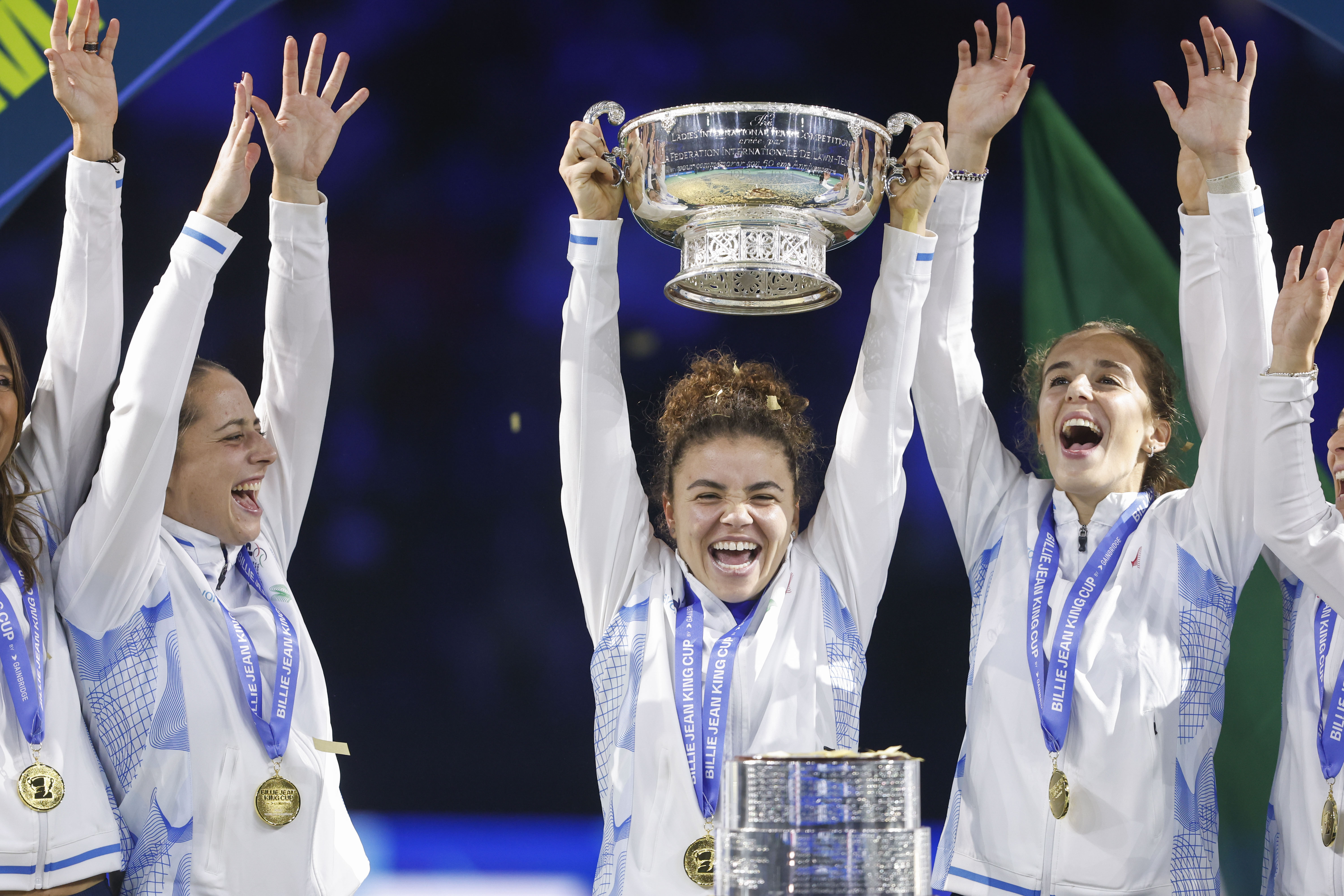 Italia se impuso a Eslovaquia y se consagró campeona de la Copa Billie Jean King