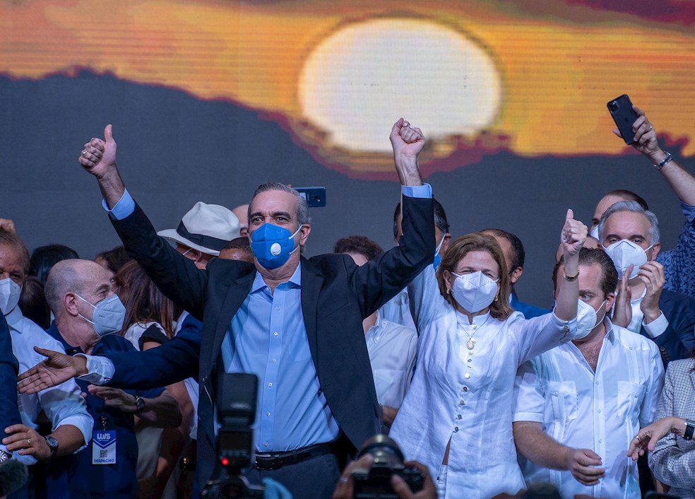 Luis Abinader, el primer presidente elegido en tiempos de pandemia en Latinoamérica