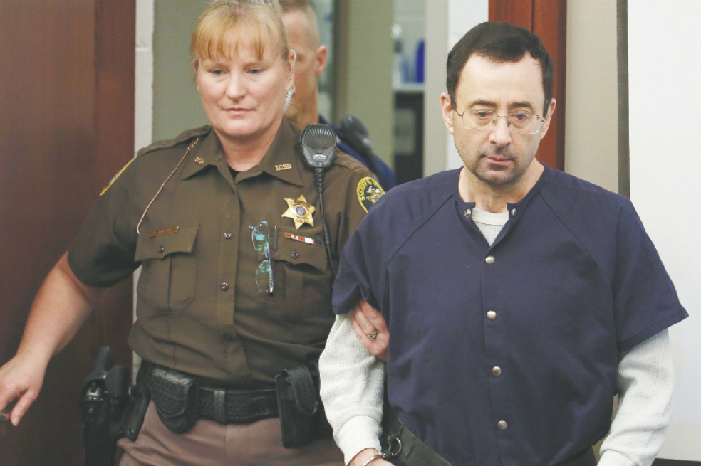 Larry Nassar, condenado por abuso sexual, nuevamente en la corte