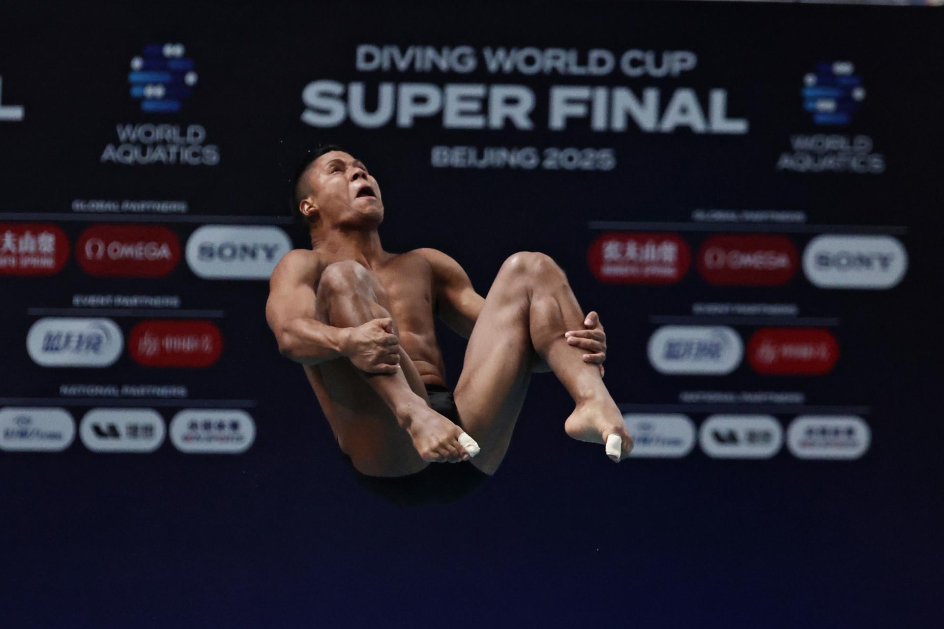 Luis Felipe Uribe: del bronce en Canadá a la Superfinal de clavados en China