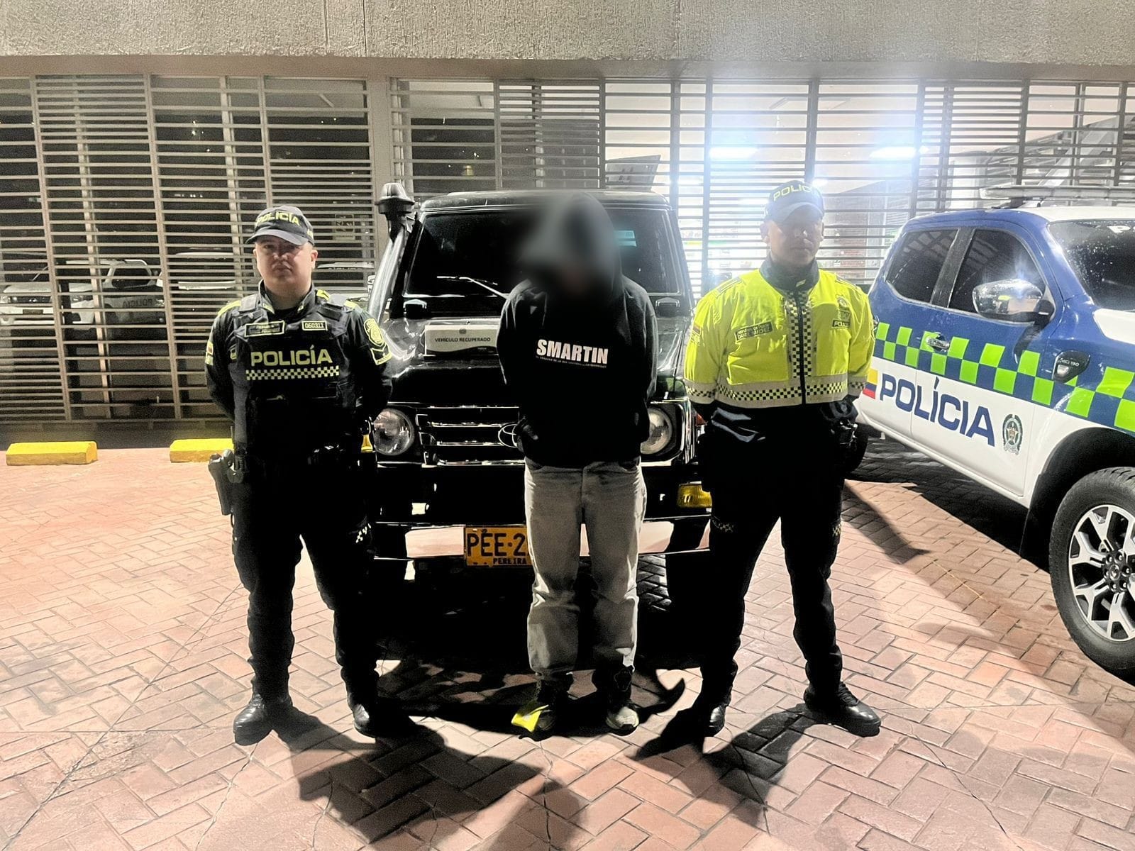 Delincuentes capturados en flagrancia tras robar camioneta fueron dejados en libertad