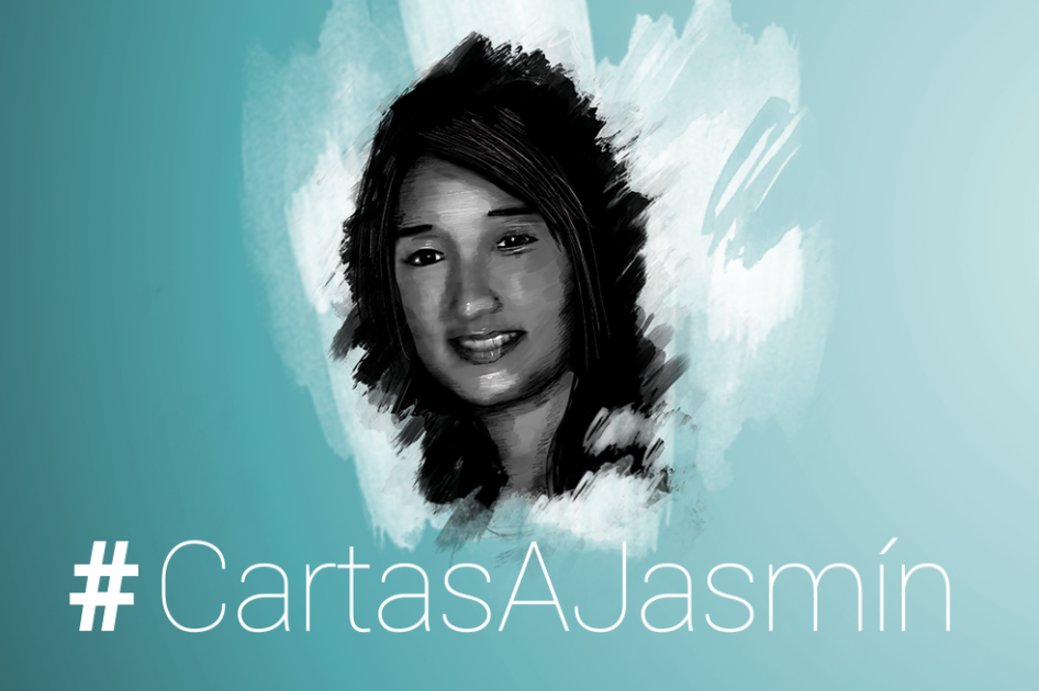 #CartasAJasmín: “No queremos mujeres encerradas en casa, muertas de miedo”
