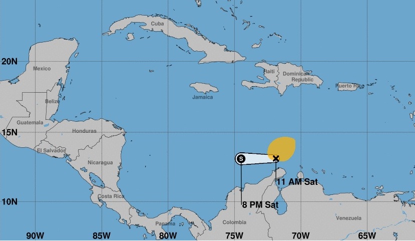 Tormenta tropical BRET ya ingresó al mar Caribe, pero no afectará a San Andrés