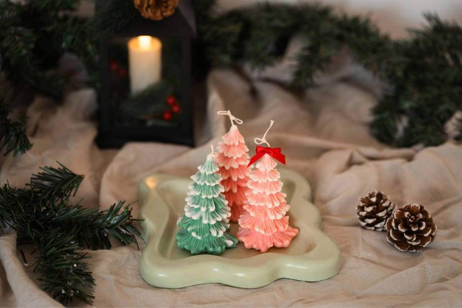 Velas navideñas personalizadas: paso a paso para hacerlas en casa fácil y barato