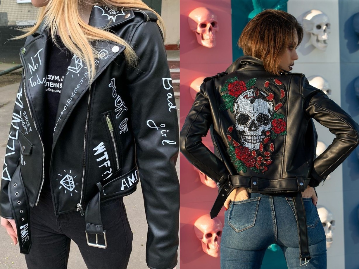 Si tienes suerte de encontrar en el armario de tu familia una chaqueta de cuero, recupérala y empieza a incorporarla en tus looks