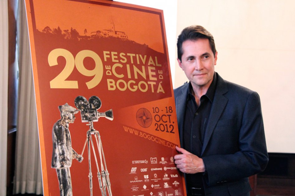 Nadín Ospina presenta afiche oficial del Festival de Cine de Bogotá
