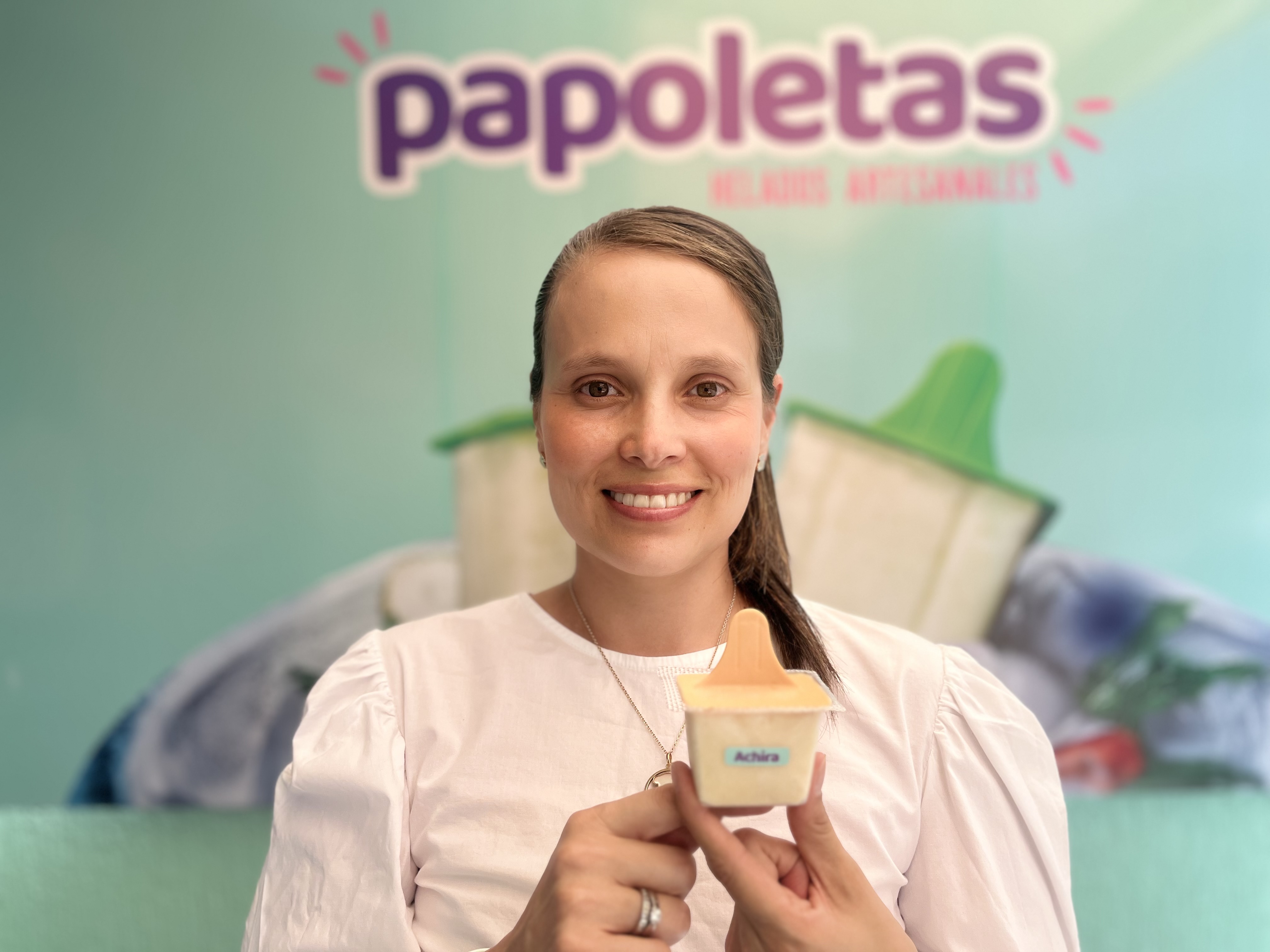 María Camila Díaz Pimiento es la creadora de Papoletas.
