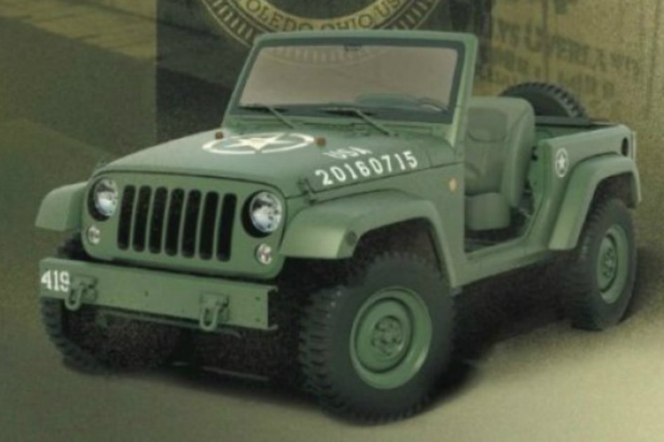 El Wrangler 75° Salute homenajea el MB Willys con un diseño moderno basado en el Wrangler Sport 2016. / Cortesía