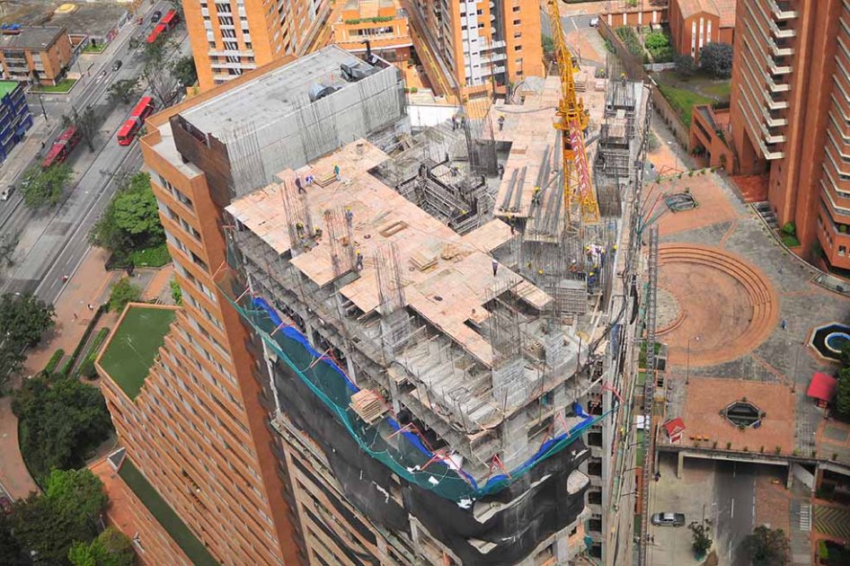 La construcción siguió siendo uno de los grandes jalonadores de empleo. / Cristian Garavito