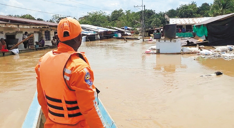 Entre las medidas para atender la emergencia invernal en Chocó está la reubicación de dos corregimientos.