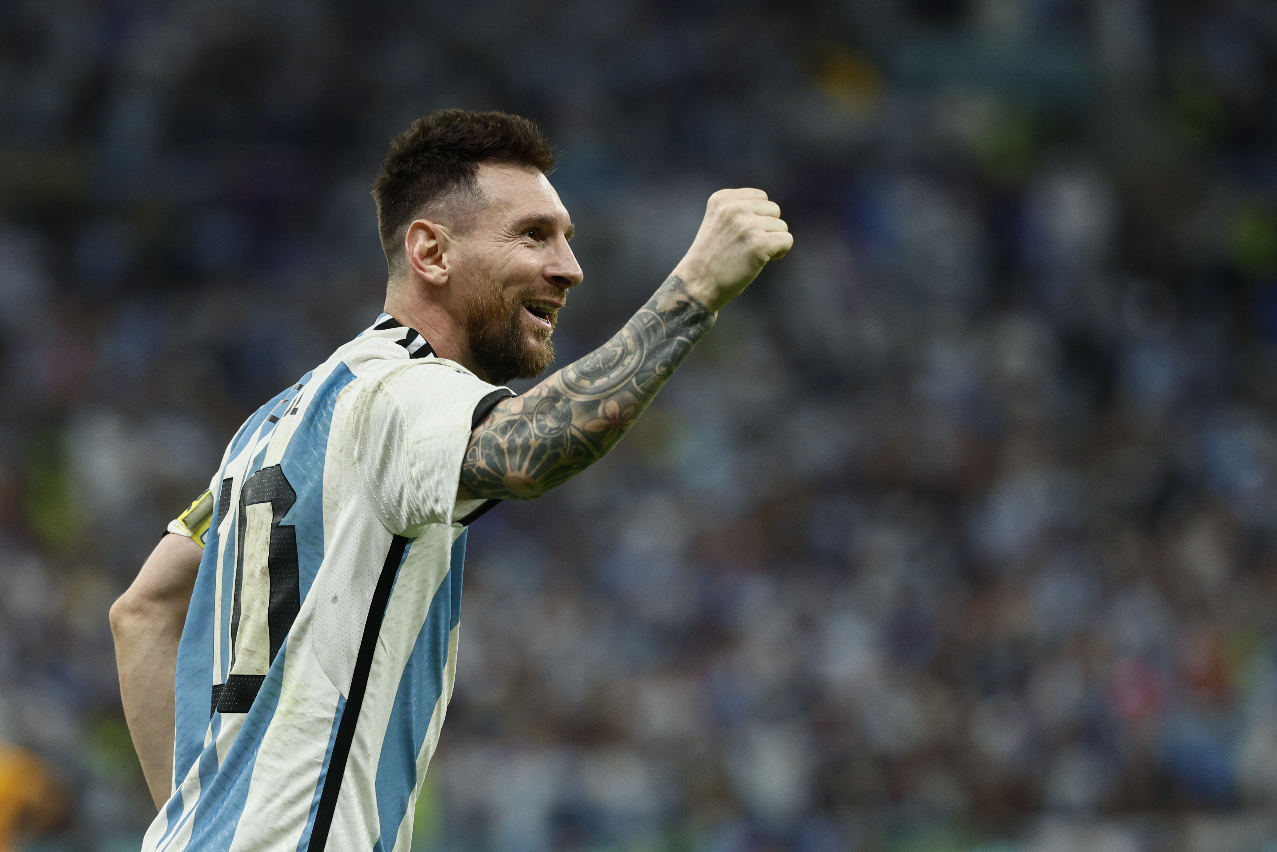 La camiseta de Messi de la final de Catar ya está en el museo de la Fifa