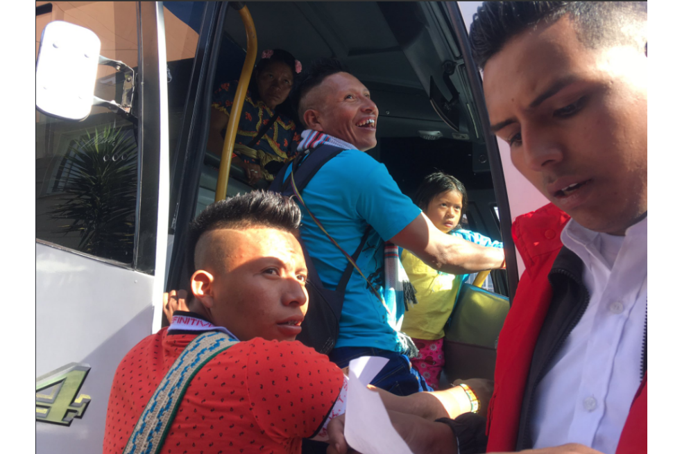 Último grupo de indígenas embera desplazados en Bogotá retorna a Chocó y Risaralda