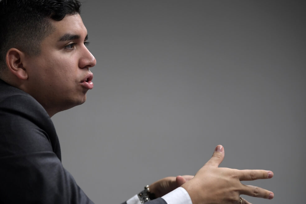 Jonathan Malagón, ministro de Vivienda, Ciudad y Territorio de Colombia. / Óscar Pérez - El Espectador.