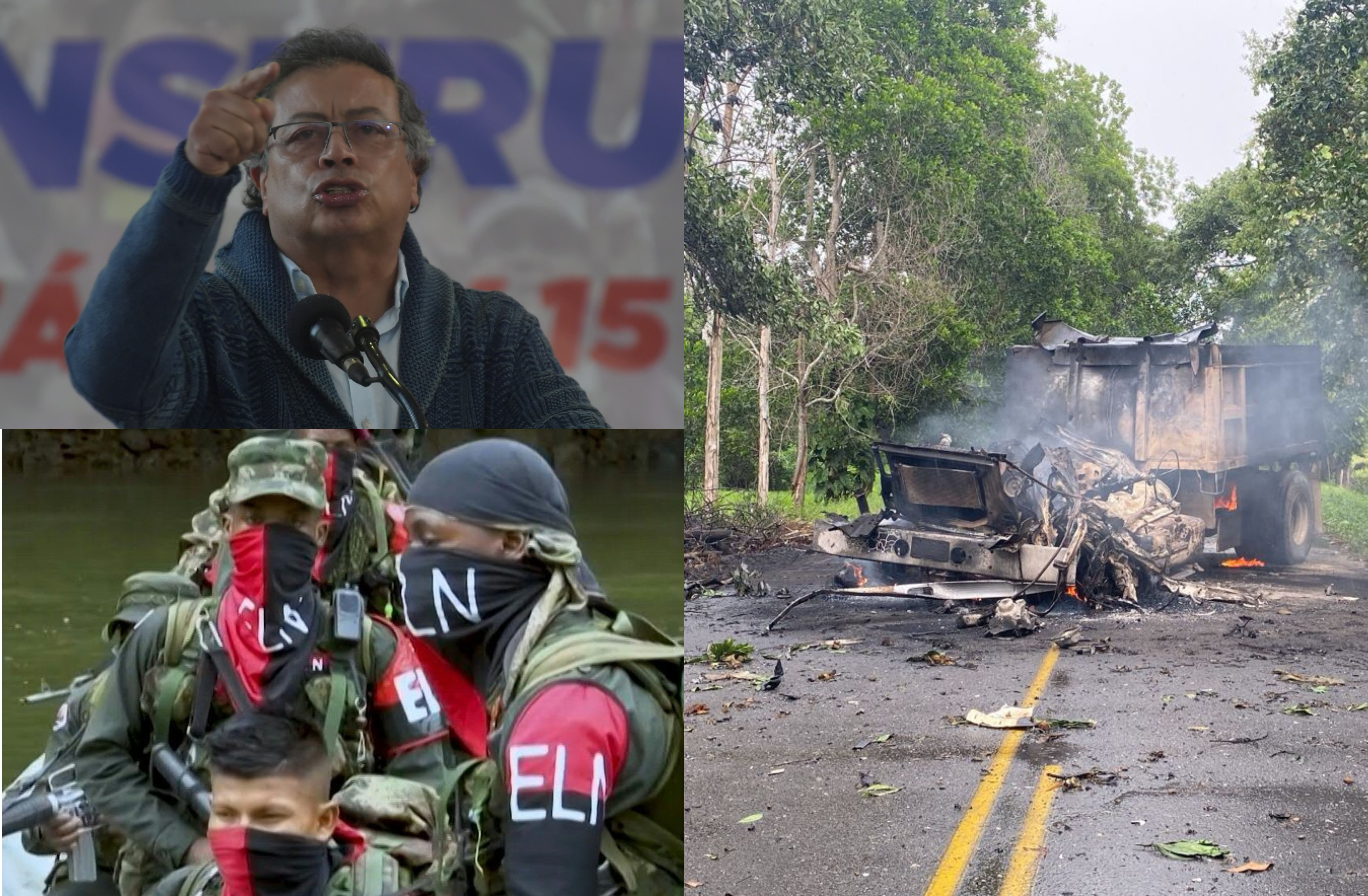 ¿Y la voluntad de paz? ELN intensifica ataques antes de reunión clave con Gobierno