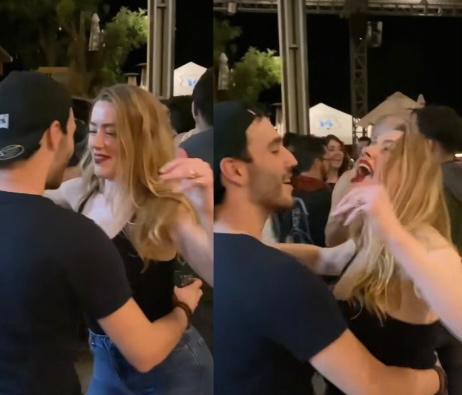 Video: Amber Heard reapareció bailando una canción de Selena Quintanilla