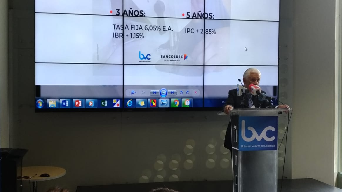 Demanda de bonos sociales de Bancoldex fue de 4,17 veces lo ofertado