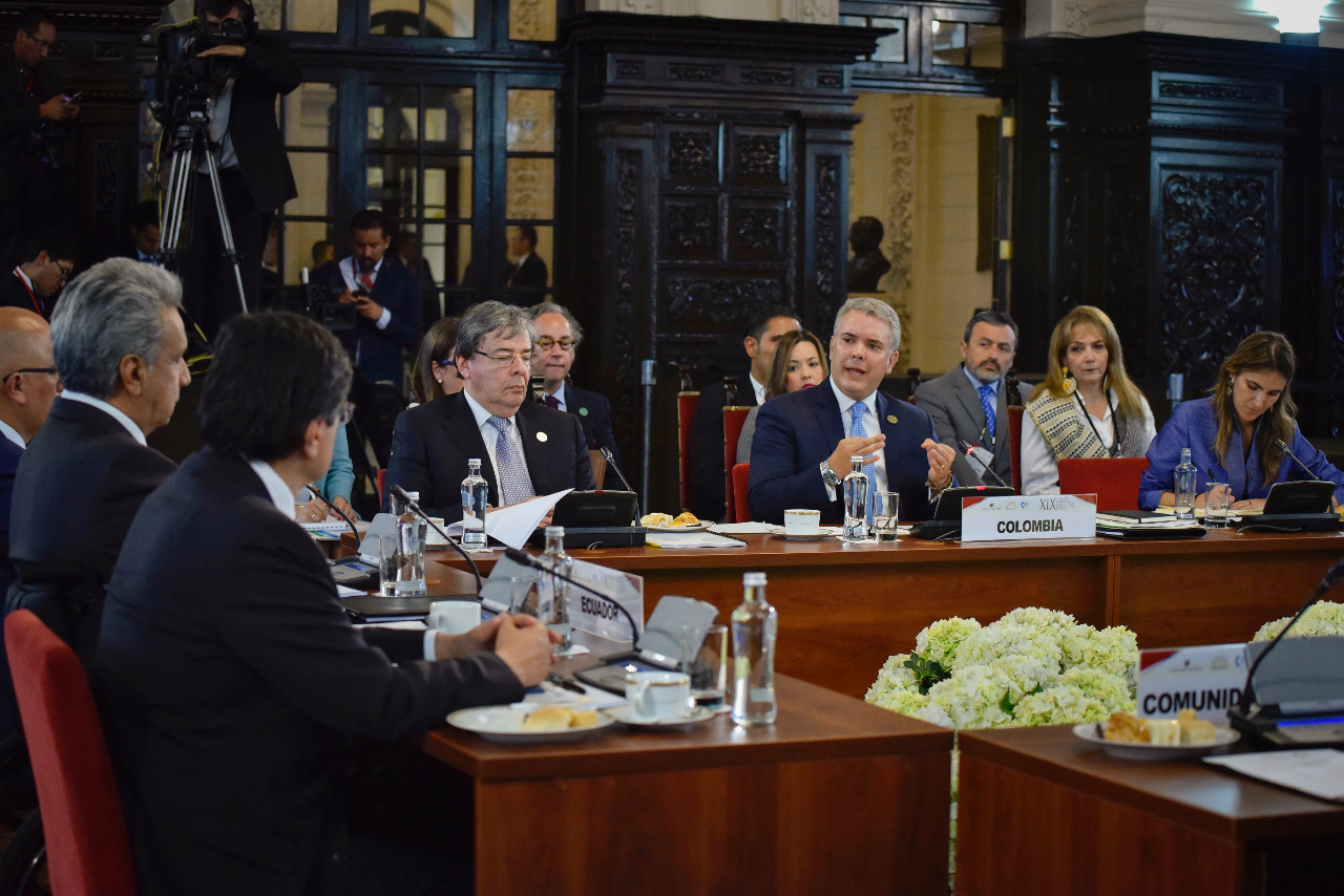 Duque pide “mesa especializada” internacional para atender crisis migratoria venezolana