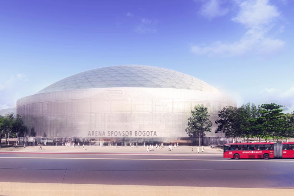 Peros a la renovación  del coliseo El Campín