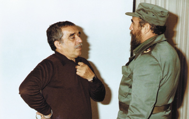 Gabriel García Márquez y Fidel Castro, en uno de sus múltiples encuentros.