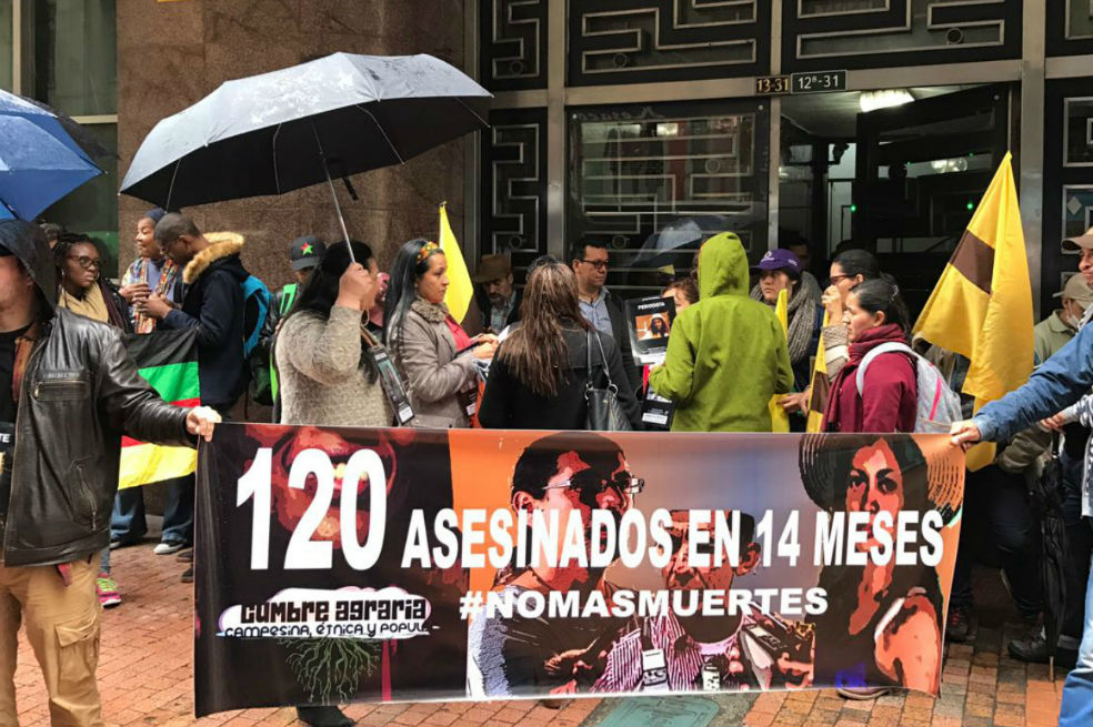 Líder social en Putumayo fue asesinado frente a su familia