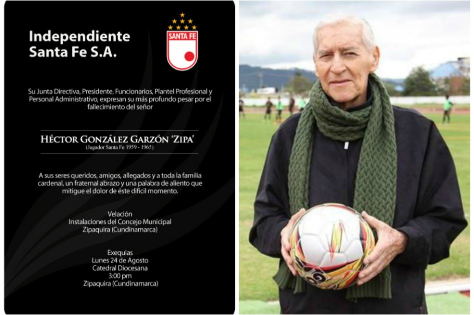 Falleció Héctor ‘Zipa’ González, ídolo de Santa Fe