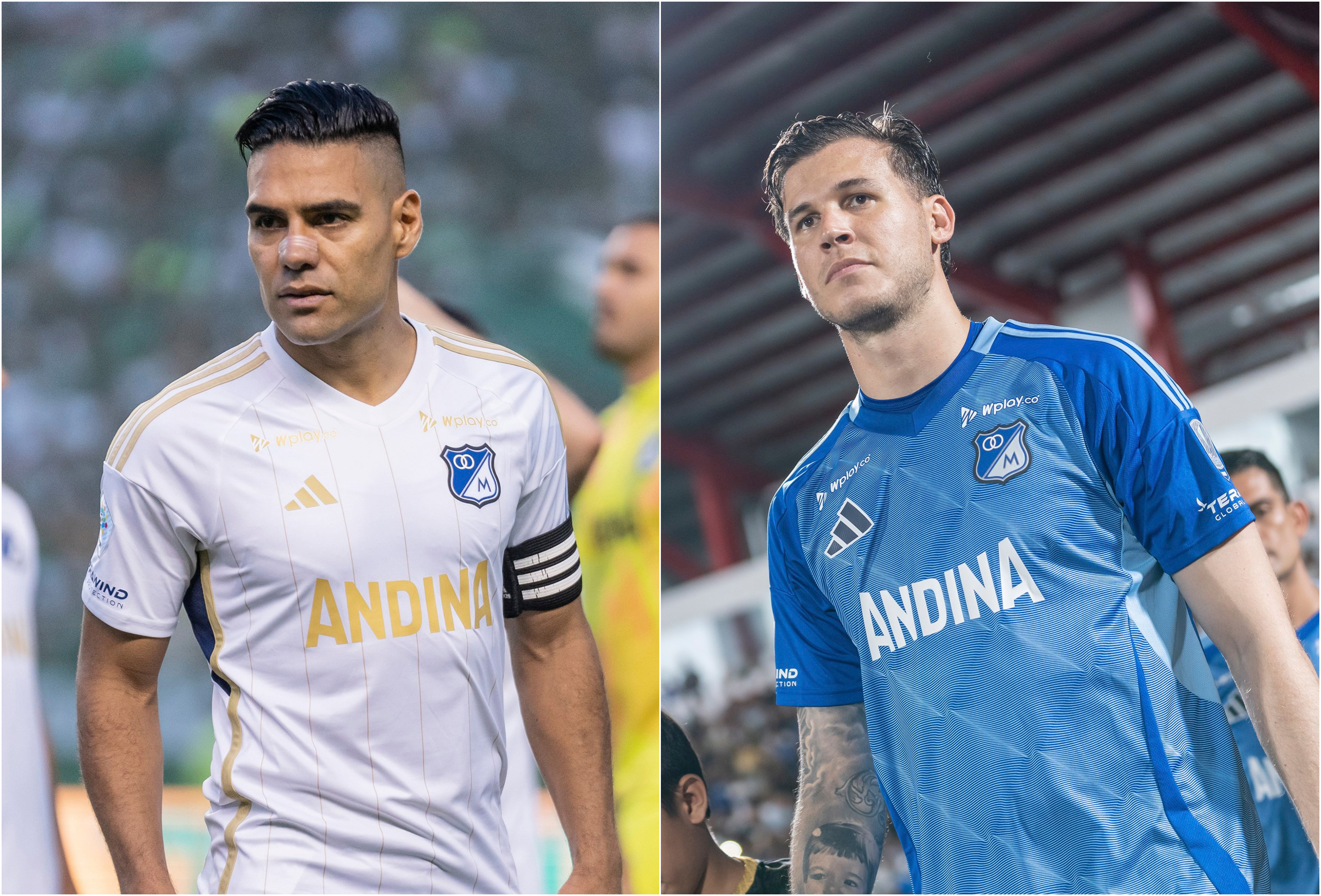 Falcao y Vargas fuera de la convocatoria de Millonarios para visitar al Junior