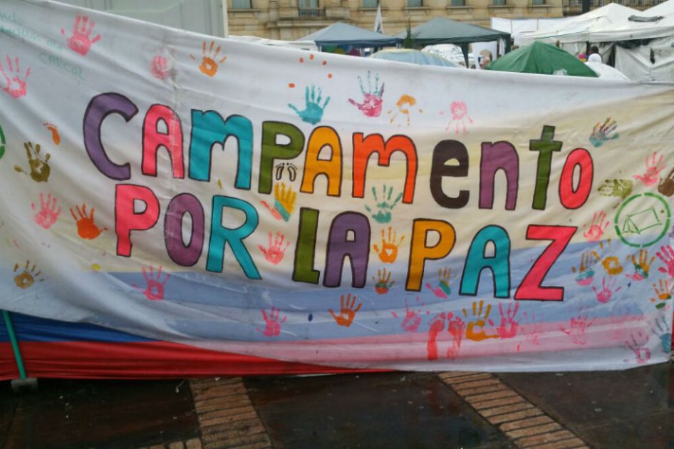 El tardío acompañamiento del Gobierno durante desalojo del campamento por la paz