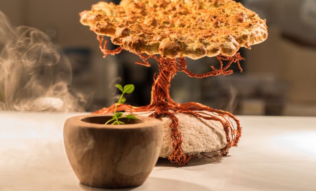 ‘Árbol de la vida’, la exitosa receta del restaurante El Cielo, ganador de una estrella Michelin