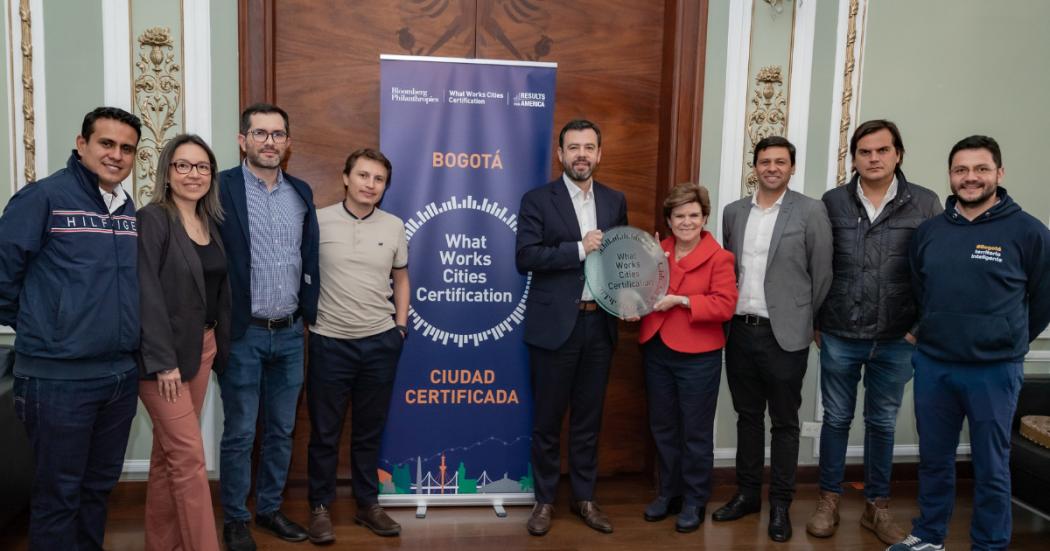 Bogotá recibió importante reconocimiento internacional por su gestión de los datos