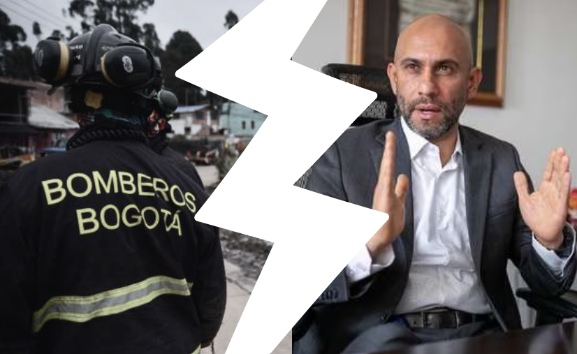 ¿Violencia intrafamiliar? Lo que hay detrás del retiro del director de Bomberos Bogotá