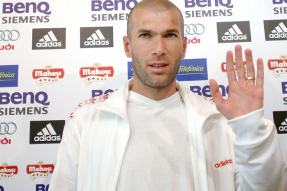 A jugar con Zidane