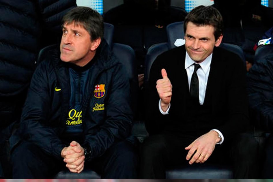 Vilanova estará en el banquillo ante el París Saint-Germain