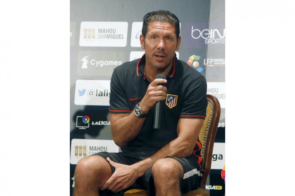 Simeone: «Carrasco, Vietto y Óliver nos hacen tener variantes»