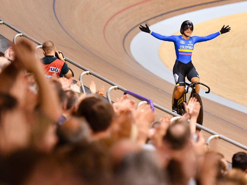 Selección colombiana de ciclismo de pista, lista para competir en Egipto